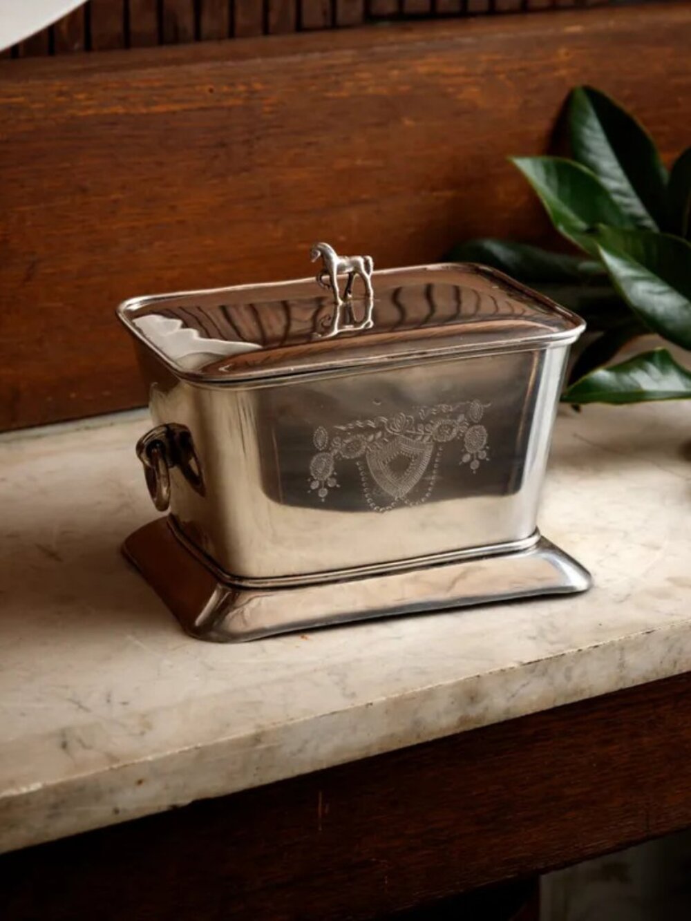 English Tea Caddy NEW